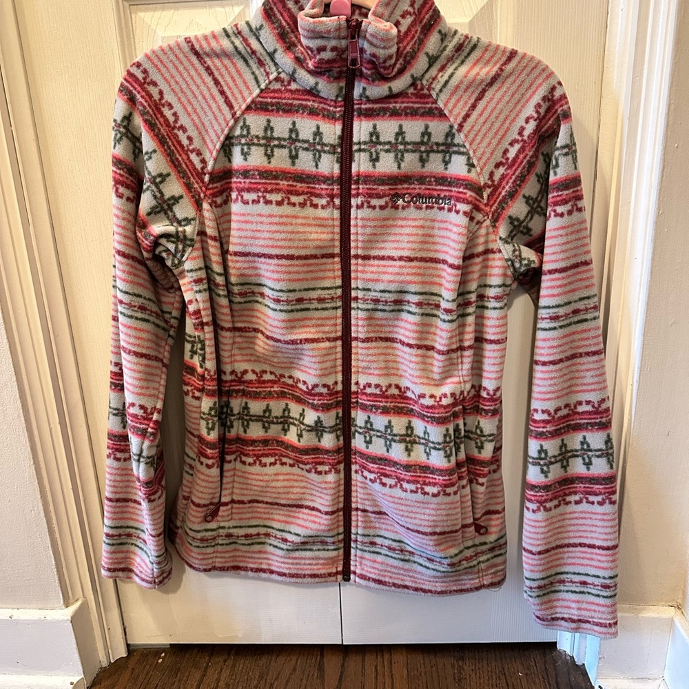 Columbia Multicolor Patterned Fleece Jacket - Picture 2 of 4